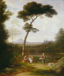 Paesaggio italiano, 1828-30